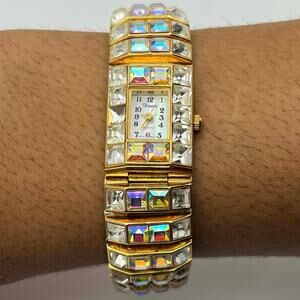 Gold Crystal Xanadu Quartz Watch